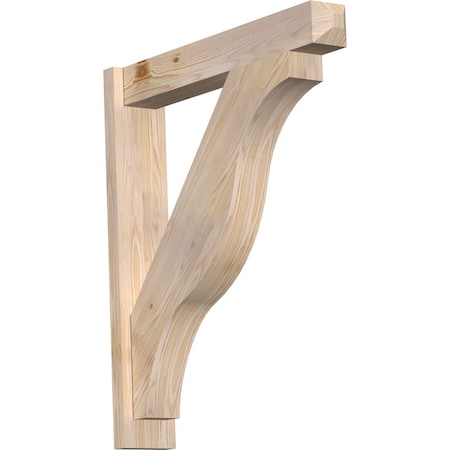 Ekena Millwork Funston Smooth Craftsman Outlooker, Douglas Fir, 5 1/2"W x 30"D x 34"H OUT06X30X34FST04SDF